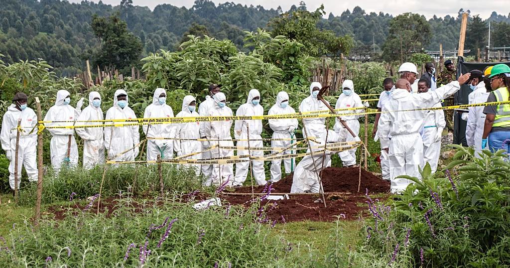 Bodies in Mass Graves Linked to Hospital Morgue Bodies in Mass Graves Linked to Hospital Morgue