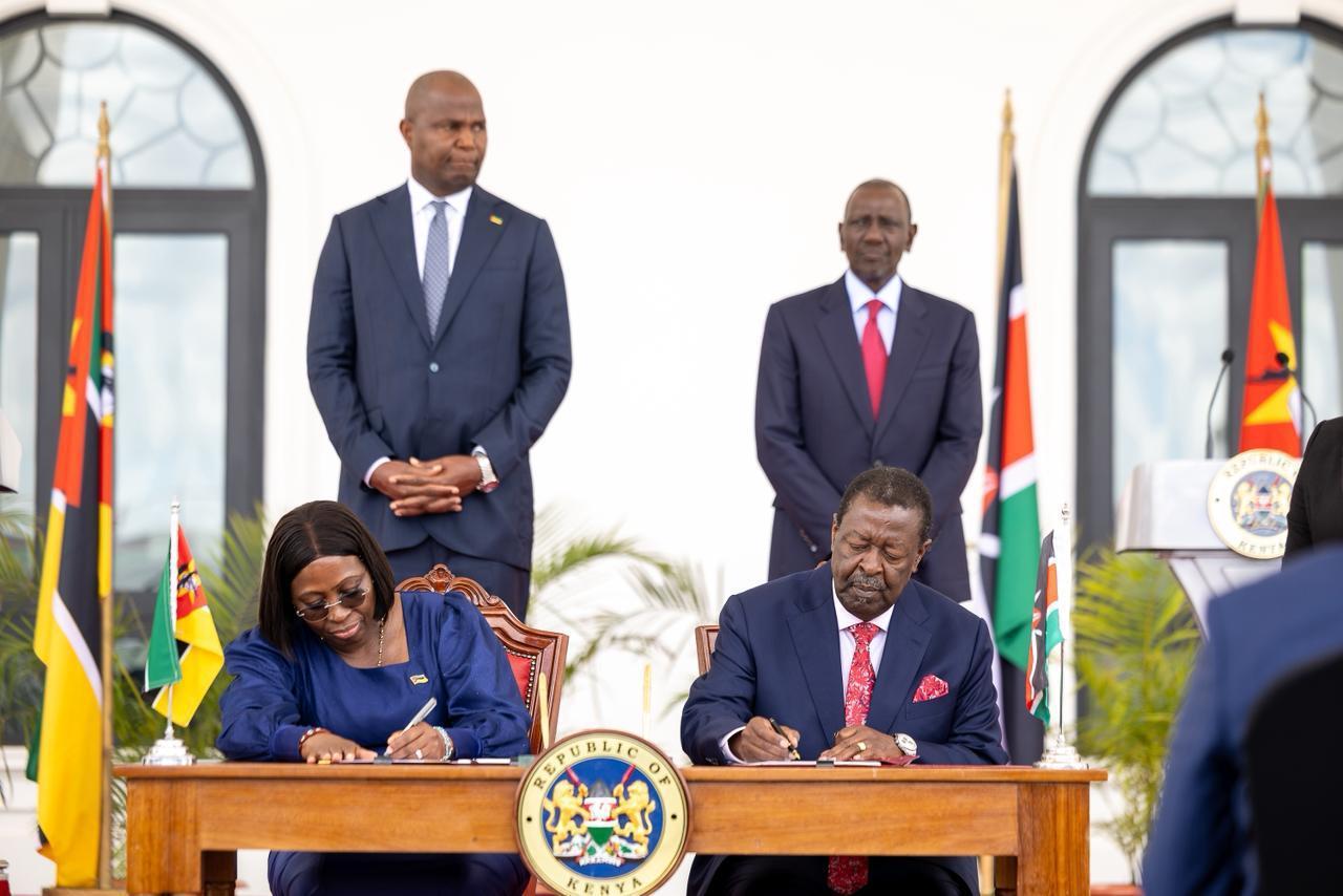 Kenya Mozambique Sign Three MoUs for Bilateral Cooperation Kenya Mozambique Sign Three MoUs for Bilateral Cooperation
