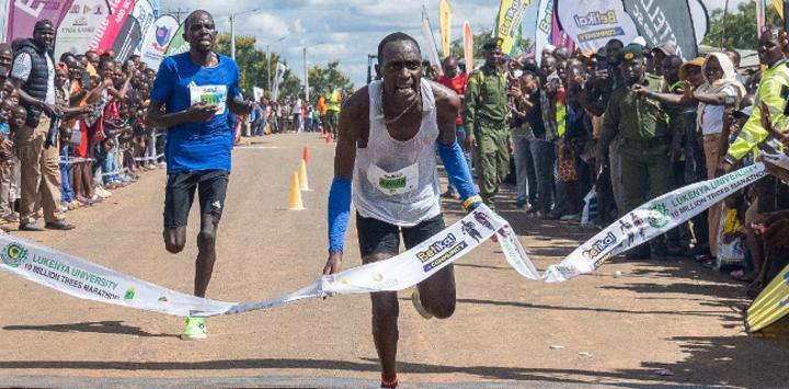 Mbaire's 35km Surge Clinches Lukenya Crown Mbaire's 35km Surge Clinches Lukenya Crown