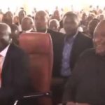Uhuru, Gachagua Meet at Karaba Burial in Kirinyaga Uhuru, Gachagua Meet at Karaba Burial in Kirinyaga