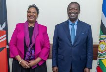 Mudavadi Supports Njoki Ndungu’s ICC Judge Candidacy Mudavadi Supports Njoki Ndungu's ICC Judge Candidacy