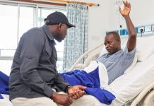 Murkomen Visits Captain Ruto After Fatal Accident Murkomen Visits Captain Ruto After Fatal Accident