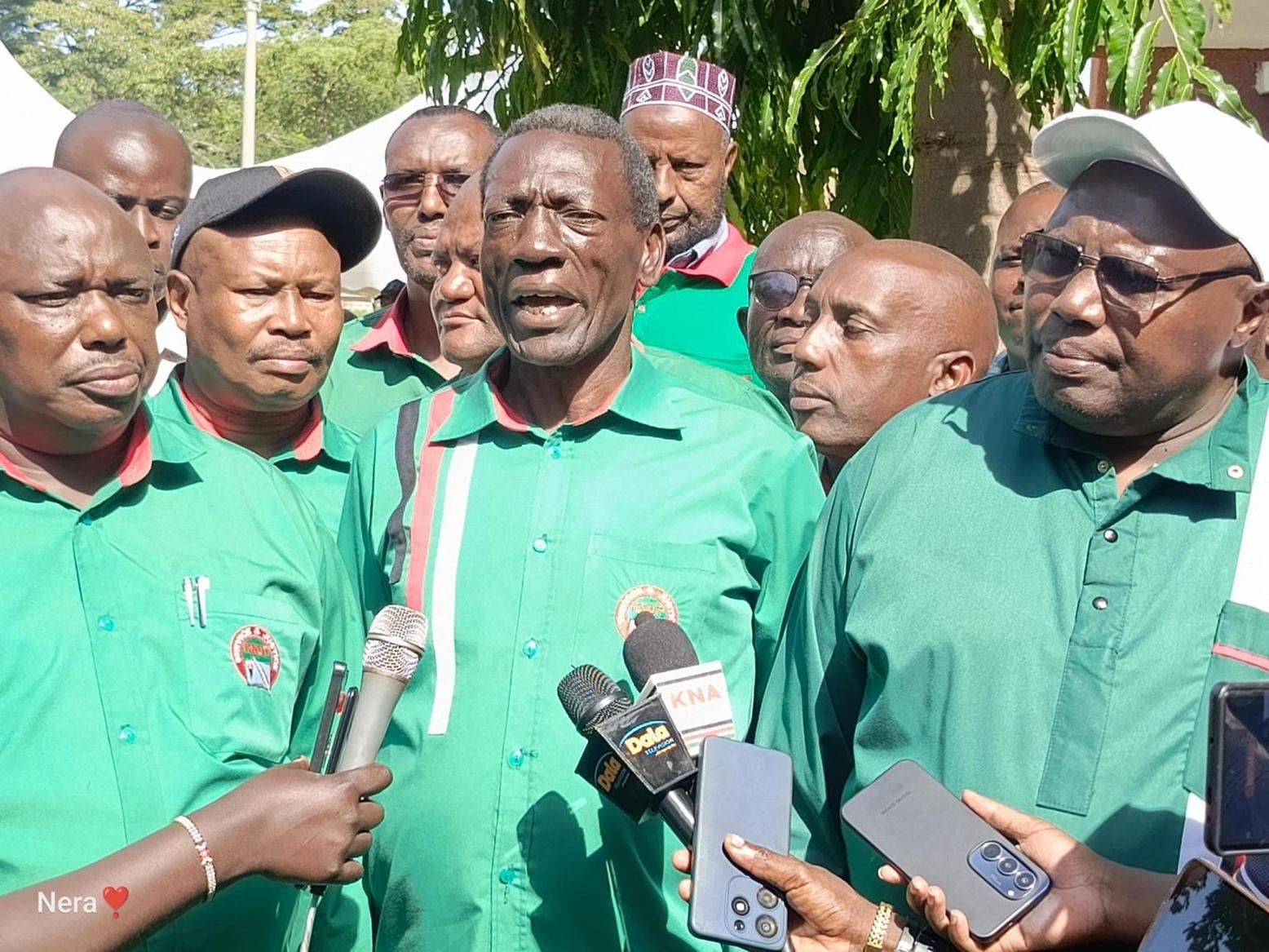 KNUT's Collins Oyuu Highlights Teacher Employment and Recr KNUT's Collins Oyuu Highlights Teacher Employment and Recr