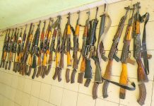 Rifles Surrendered in Turkana Disarmament Efforts Rifles Surrendered in Turkana Disarmament Efforts