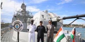 Indian Warship Visits Mombasa to Strengthen Kenya Ties Indian Warship Visits Mombasa to Strengthen Kenya Ties