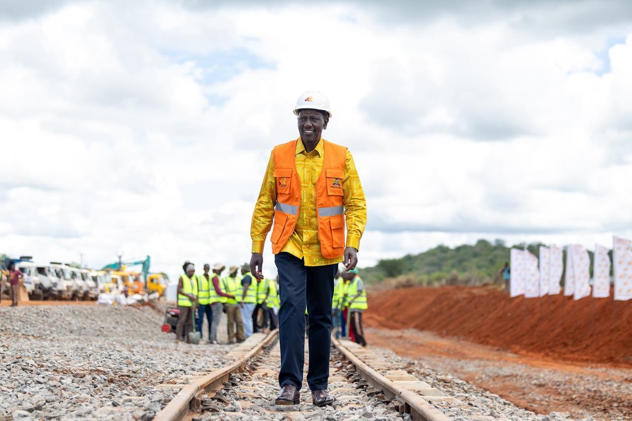 Ruto Launches Reconstruction of Voi-Mwatate-Taveta Railway Ruto Launches Reconstruction of Voi-Mwatate-Taveta Railway