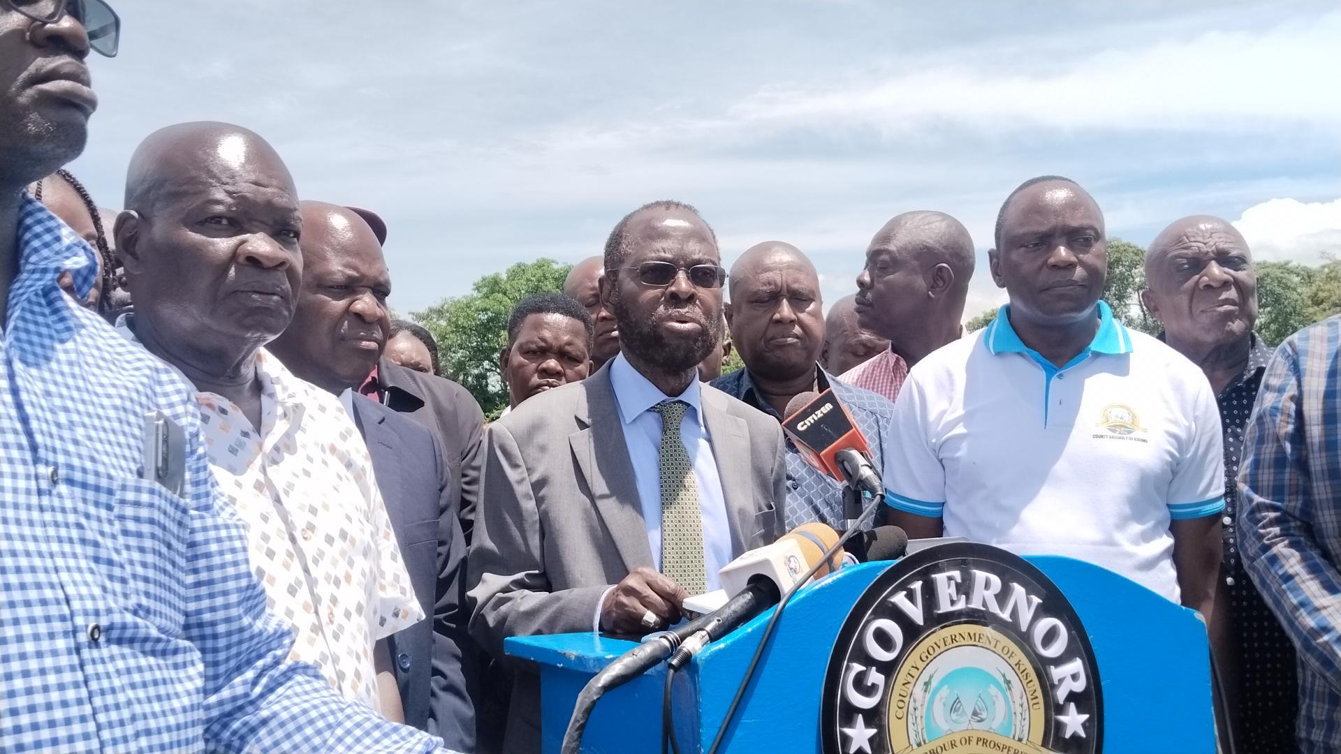 Nyong'o Promises Action Against Crime in Kisumu Nyong'o Promises Action Against Crime in Kisumu