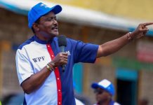 Kalonzo Calls for National Holiday Protest on June 25 Kalonzo Calls for National Holiday Protest on June 25