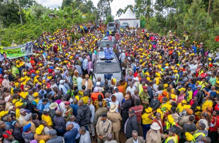 Ruto urges unity, warns against tribal politics Ruto urges unity, warns against tribal politics