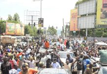 Linda Mwananchi Leaders Promote Peace During Kisumu Rally Linda Mwananchi Leaders Promote Peace During Kisumu Rally