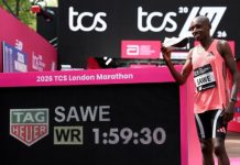 Sawe Confident in Form to Attack World Record Sawe Confident in Form to Attack World Record