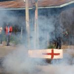 Kenya Cracks down on Protests over US Quarantine Site Kenya Cracks down on Protests over US Quarantine Site