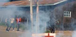Kenya Cracks down on Protests over US Quarantine Site Kenya Cracks down on Protests over US Quarantine Site