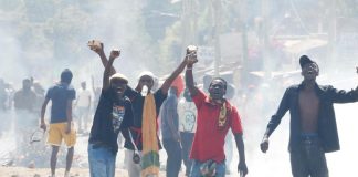 Work Speeds up on US Facility in Kenya Despite Protests Work Speeds up on US Facility in Kenya Despite Protests