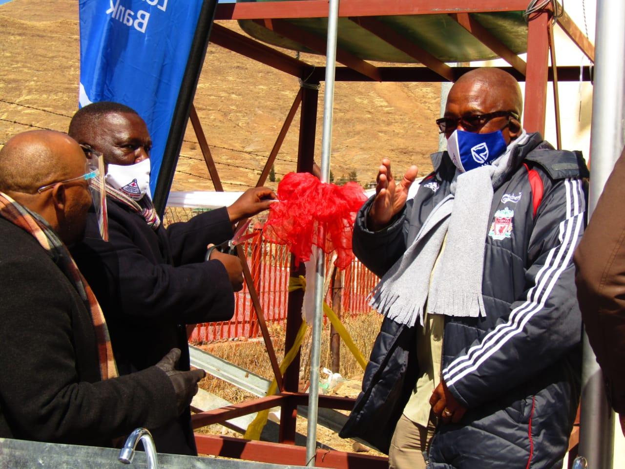 Standard Lesotho Bank launches tippy tanks