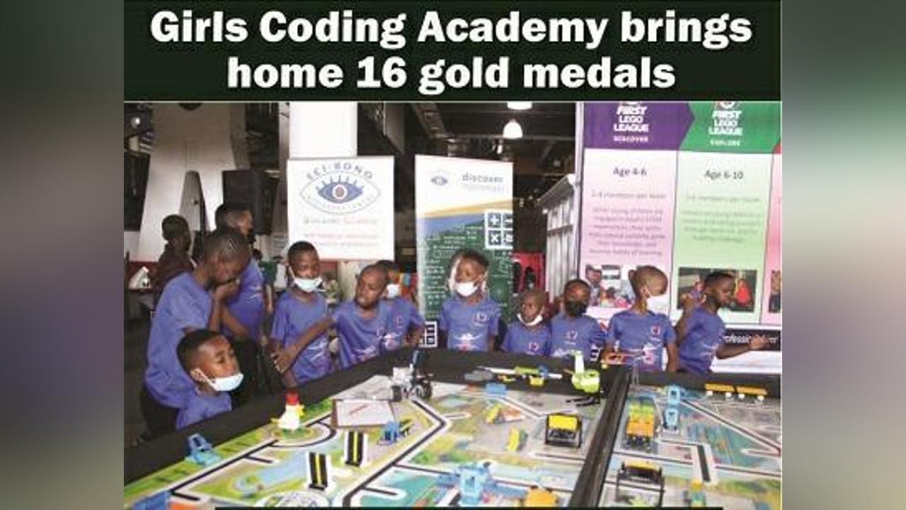 Girls Coding Academy Brings Home 16 Gold Medals Lesotho