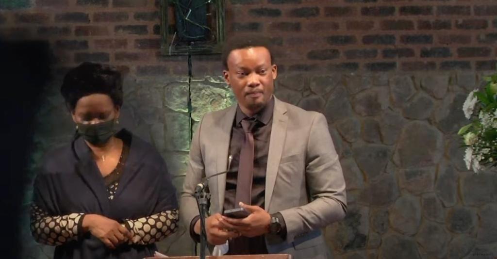 Ndoni Mcunu’s grief-stricken fiancé pays tribute to her wearing suit he bought for their wedding