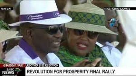 Lesotho Elections l Revolution for Prosperity party host final rally