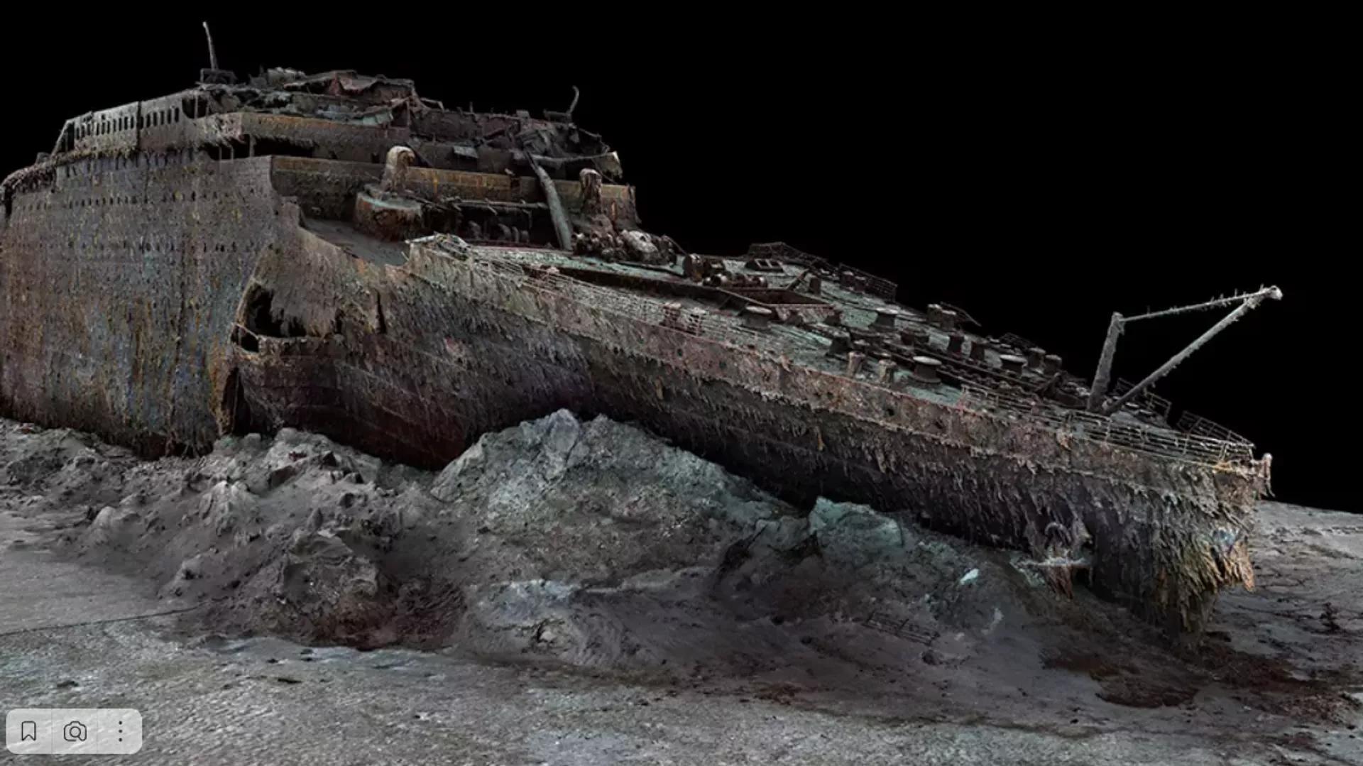 Researchers Create First 3D Model of Titanic Wreck