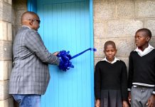 PM HANDS OVER NEW CLASSROOMS PM HANDS OVER NEW CLASSROOMS