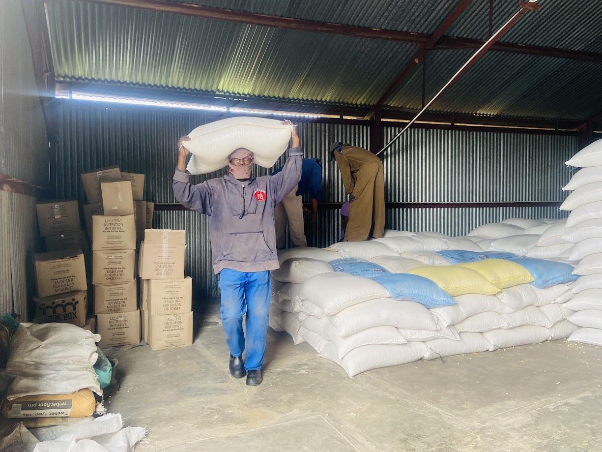 Food Donations for Vulnerable Families in Botha-Bothe Food Donations for Vulnerable Families in Botha-Bothe