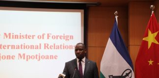 LESOTHO REAFFIRMS ONE-CHINA PRINCIPLE AMID GLOBAL SHIFTS LESOTHO REAFFIRMS ONE-CHINA PRINCIPLE AMID GLOBAL SHIFTS