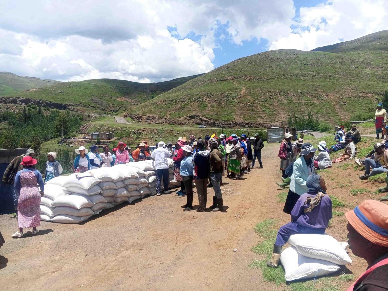 OVER 10,000 HOUSEHOLDS TARGETED FOR FOOD DISTRIBUTION OVER 10,000 HOUSEHOLDS TARGETED FOR FOOD DISTRIBUTION