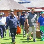 King Letsie III Tours Nutrition Projects in Malealea King Letsie III Tours Nutrition Projects in Malealea