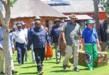King Letsie III Tours Nutrition Projects in Malealea King Letsie III Tours Nutrition Projects in Malealea
