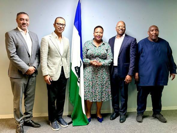 Vodafone Group Chief Visits Hon. Minister Moorosi Vodafone Group Chief Visits Hon. Minister Moorosi