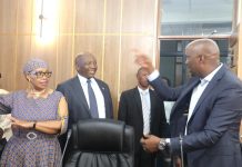 Prime Minister and Deputy Tour New Senate House Prime Minister and Deputy Tour New Senate House