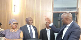 Prime Minister and Deputy Tour New Senate House Prime Minister and Deputy Tour New Senate House