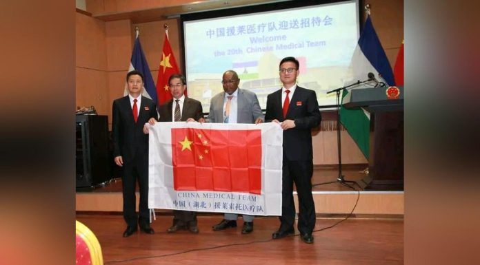 Lesotho Welcomes 20th Chinese Medical Team to Strengthen Tie Lesotho Welcomes 20th Chinese Medical Team to Strengthen Tie