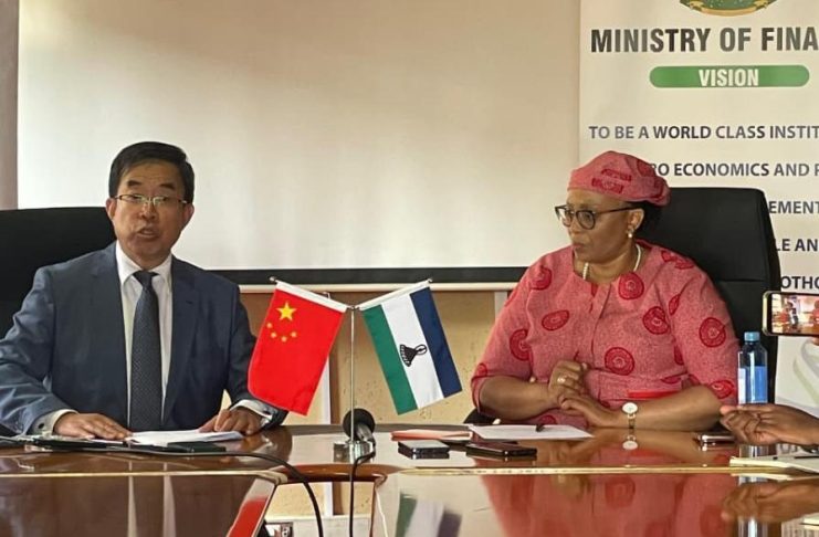 LESOTHO, CHINA SIGN PROTOCOL ON WAIVING PARTIAL LOANS LESOTHO, CHINA SIGN PROTOCOL ON WAIVING PARTIAL LOANS