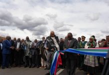 King Letsie III Celebrates Senqu Bridge Opening in Mokhotong King Letsie III Celebrates Senqu Bridge Opening in Mokhotong