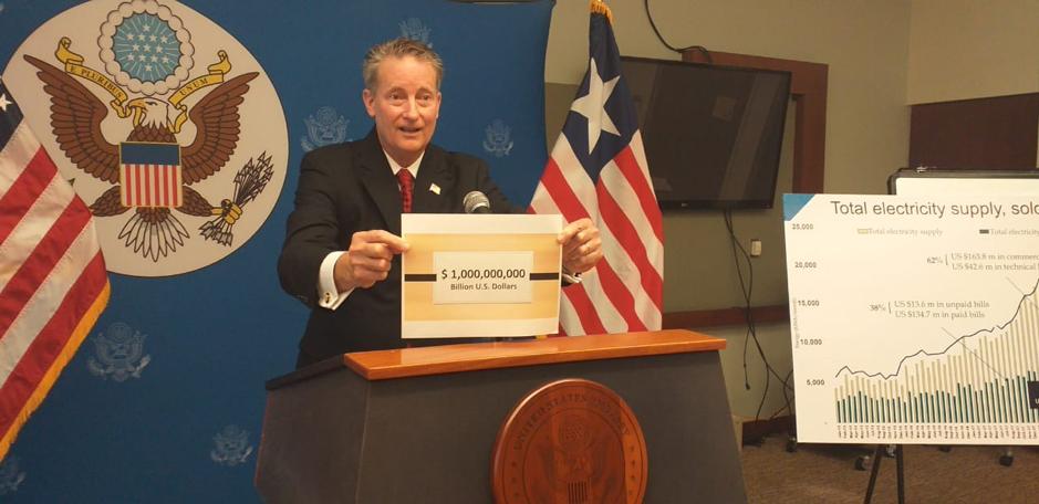 Liberia: U.S. Ambassador McCarthy Urges Government to Stop Power Theft, Warns U.S. May Withdraw Support to Energy Sector If It Fails to Act Liberia: U.S. Ambassador McCarthy Urges Government to Stop Power Theft, Warns U.S. May Withdraw Support to Energy Sector If It Fails to Act