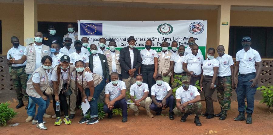 LiNCSA Climaxes Specialized Training and Awareness in Arms Control and Border Security Management for Border Security Officers & Border Communities in Three Counties LiNCSA Climaxes Specialized Training and Awareness in Arms Control and Border Security Management for Border Security Officers & Border Communities in Three Counties