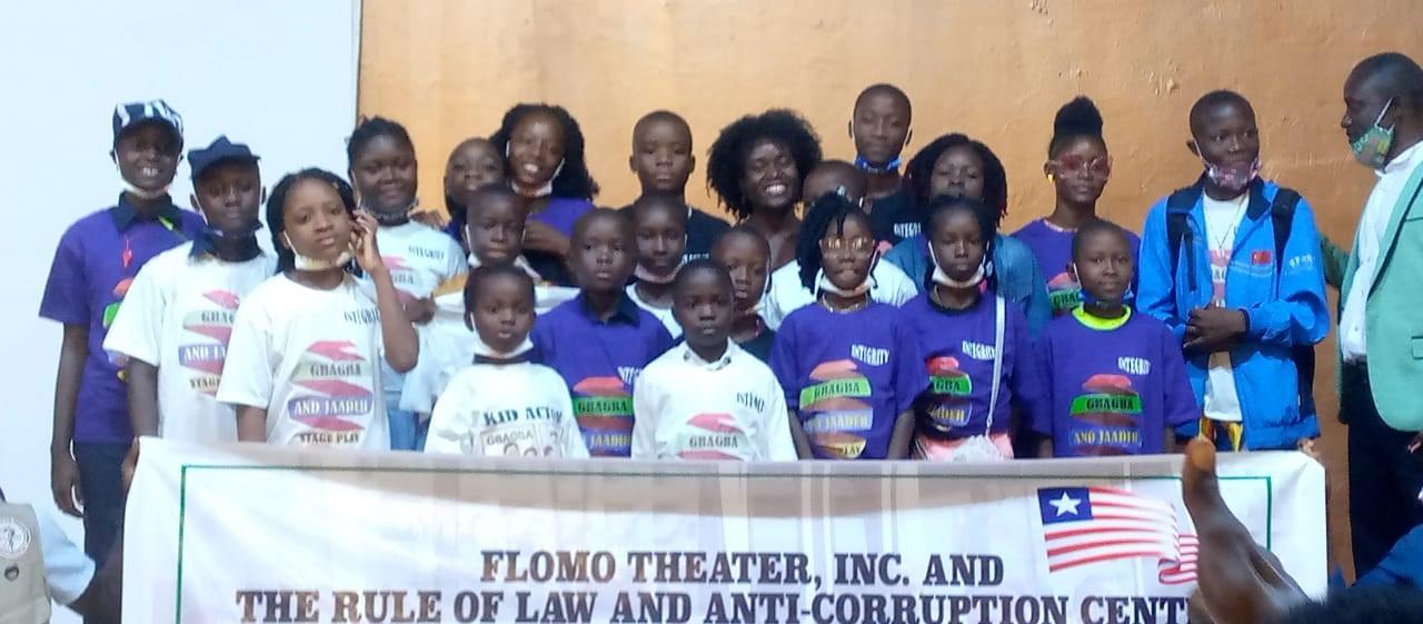 All-Child Cast Performs Gbagba and Jaadeh: The Stage Play based on Robtel NeajaiPailey’s anti-corruption books All-Child Cast Performs Gbagba and Jaadeh: The Stage Play based on Robtel NeajaiPailey’s anti-corruption books