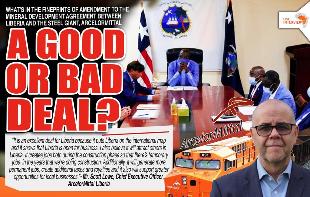 ArcelorMitta Liberia CEO Tells FrontPageAfrica How the New Agreement with the Liberian Government Was Reached (An Interview) ArcelorMitta Liberia CEO Tells FrontPageAfrica How the New Agreement with the Liberian Government Was Reached (An Interview)