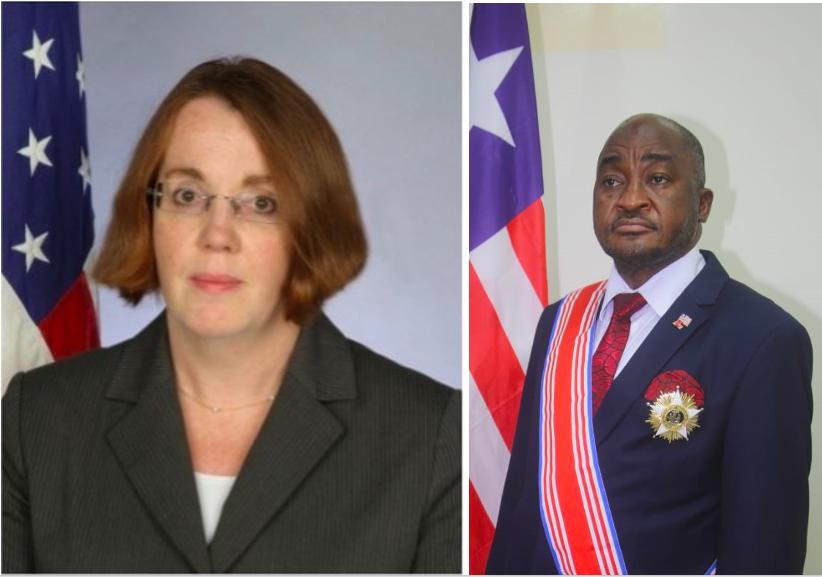 “Honored To Speak With Liberian Foreign Minister Kemayah” – U.S. Asst. Secretary of State for African Affairs Molly Phee Says “Honored To Speak With Liberian Foreign Minister Kemayah” – U.S. Asst. Secretary of State for African Affairs Molly Phee Says