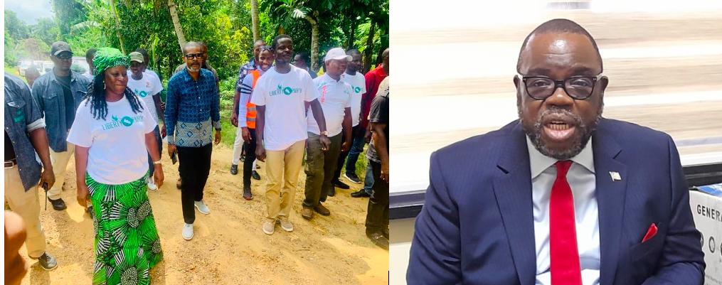 Bomi Senator Snowe Defends His Territory against Senator Dillon, Karngar Lawrence’s Married Camp ‘Safari’ Campaign Rants Bomi Senator Snowe Defends His Territory against Senator Dillon, Karngar Lawrence’s Married Camp ‘Safari’ Campaign Rants