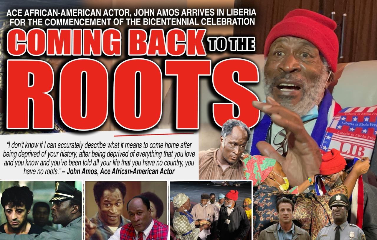 Ace AfricanAmerican Actor John Amos Finds a Home in Liberia; Says