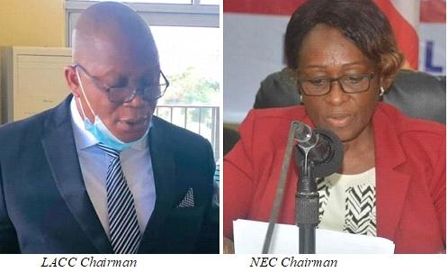 Illegality Mars LACC’s Action against NEC Boss -As Anti-corruption body violates Act Illegality Mars LACC’s Action against NEC Boss -As Anti-corruption body violates Act