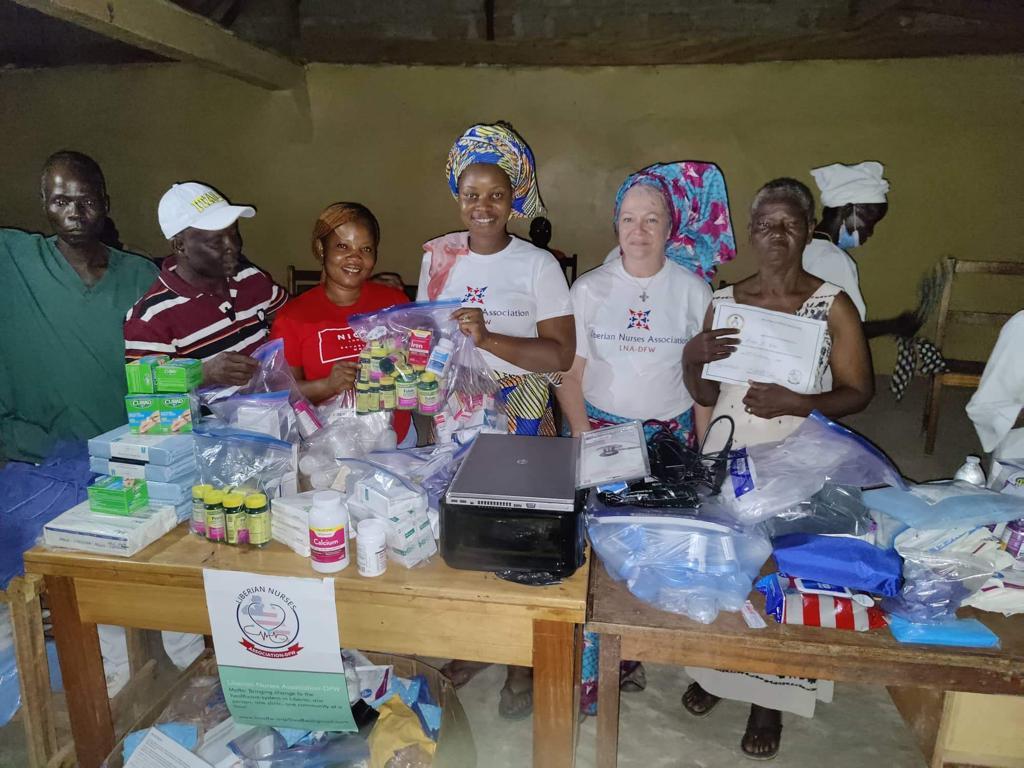 Liberian Nurses Association-DFW Texas Leads Medical Mission to Liberia Liberian Nurses Association-DFW Texas Leads Medical Mission to Liberia