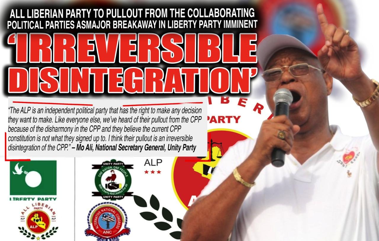 Major Breakaway Looming in the Collaborating Political Parties Major Breakaway Looming in the Collaborating Political Parties