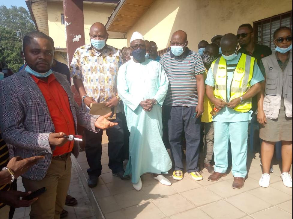 Minister of Internal Affairs Presents US$3,000 Plus 150 Bags of Rice to Kru Town Stampede Victims’ Relatives  Minister of Internal Affairs Presents US$3,000 Plus 150 Bags of Rice to Kru Town Stampede Victims’ Relatives 
