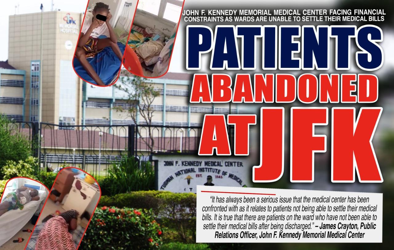 Liberia: Several Discharged Patients Abandoned by Families at the John F. Kennedy Memorial Medical Center Due to Inability to Settle Bills Liberia: Several Discharged Patients Abandoned by Families at the John F. Kennedy Memorial Medical Center Due to Inability to Settle Bills