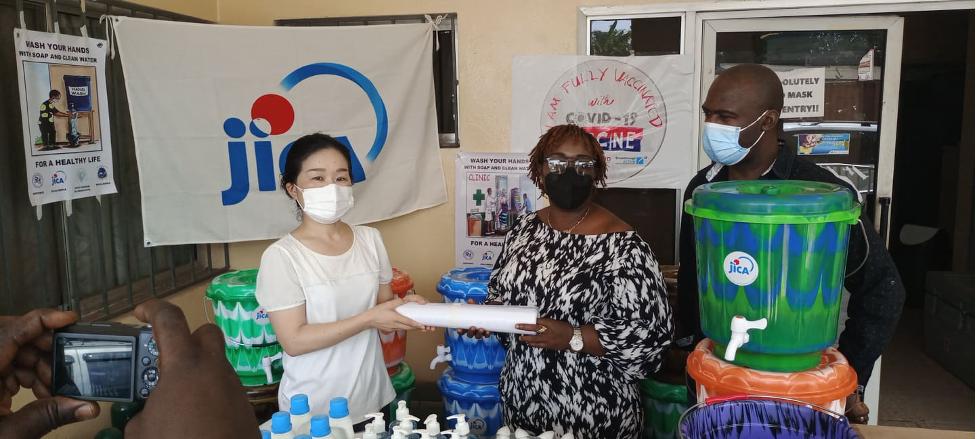Liberia: JICA Strengthens Montserrado County Health Team with Infection Prevention and Control Materials Liberia: JICA Strengthens Montserrado County Health Team with Infection Prevention and Control Materials