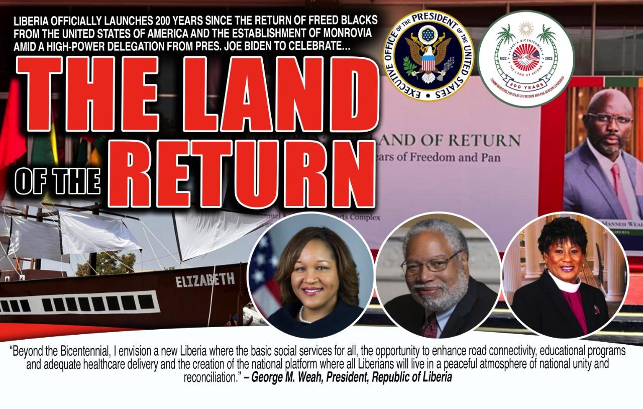 Liberia: Pres. Weah to Officially Launch Bicentennial Celebrations Today as Pres. Biden Sends Delegation Liberia: Pres. Weah to Officially Launch Bicentennial Celebrations Today as Pres. Biden Sends Delegation