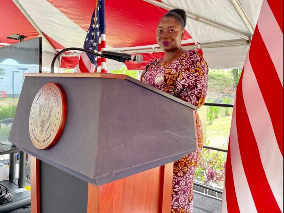 Facia Harris, Liberia’s First International Women Of Courage Awardee Celebrated By U.S. Secretary Of State, First Lady, And Ambassadors Facia Harris, Liberia’s First International Women Of Courage Awardee Celebrated By U.S. Secretary Of State, First Lady, And Ambassadors